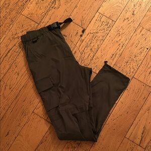 Dark Olive Cargo Pants